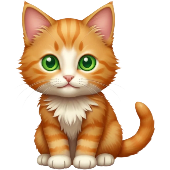 Ginger tabby kitten emoji