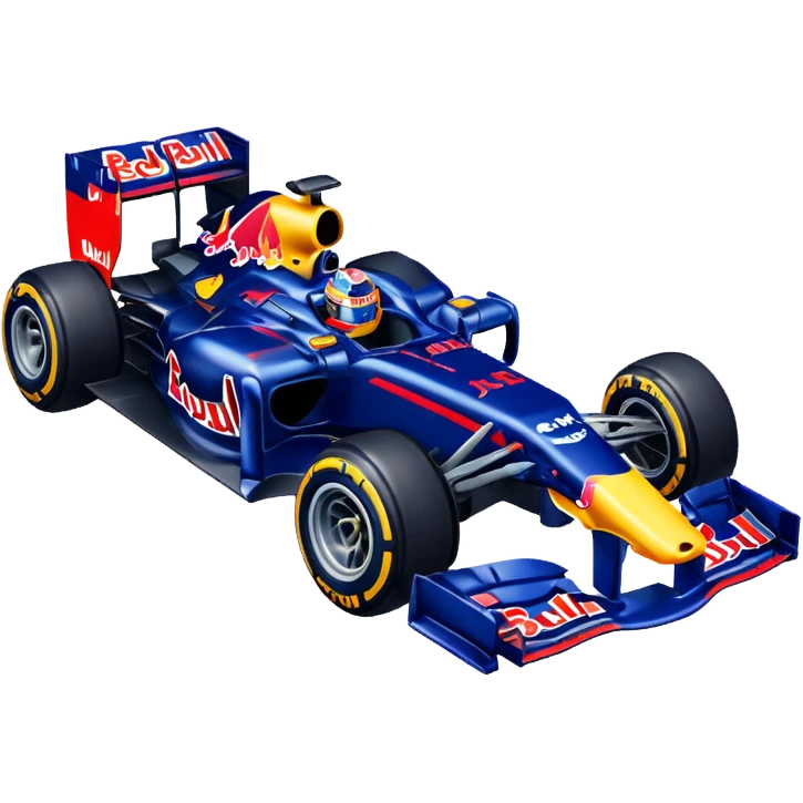 Crea un emoji de carro de red bull f1 emoji