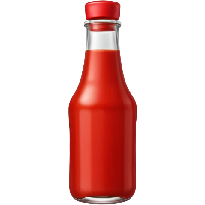 Ketchup bottle emoji