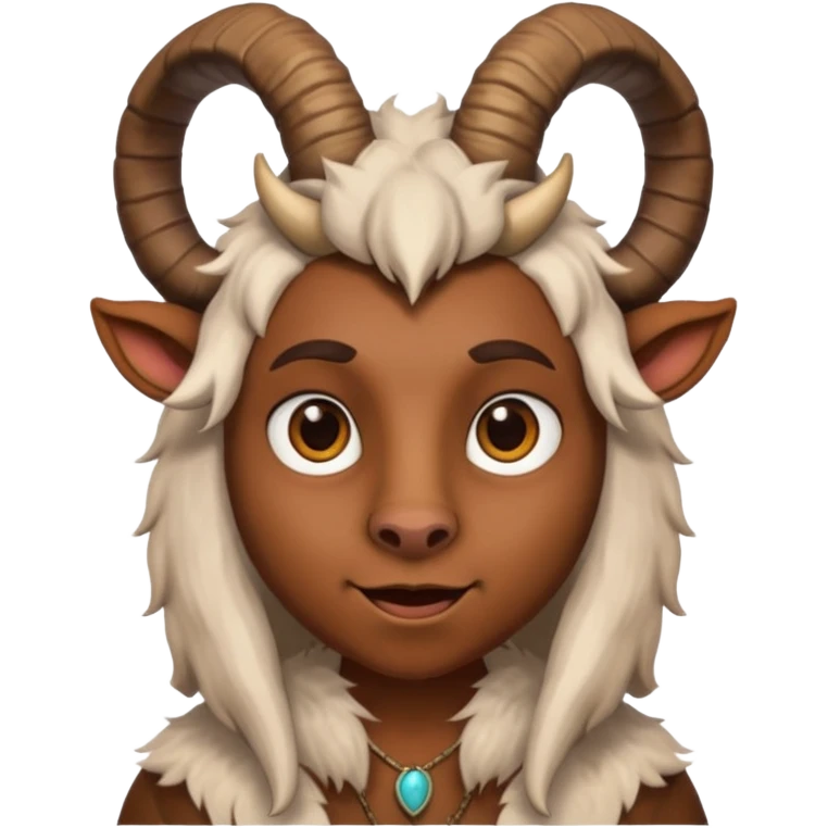 goat head person emoji