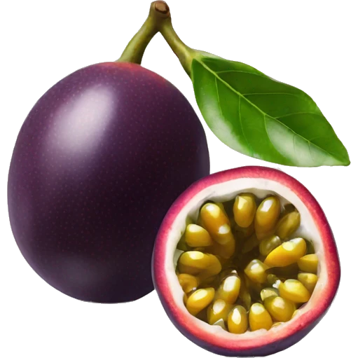 Passion fruit emoji