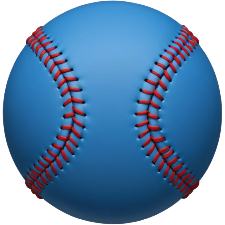 baseball blue (#00A3E0) and red (#F9423A) emoji