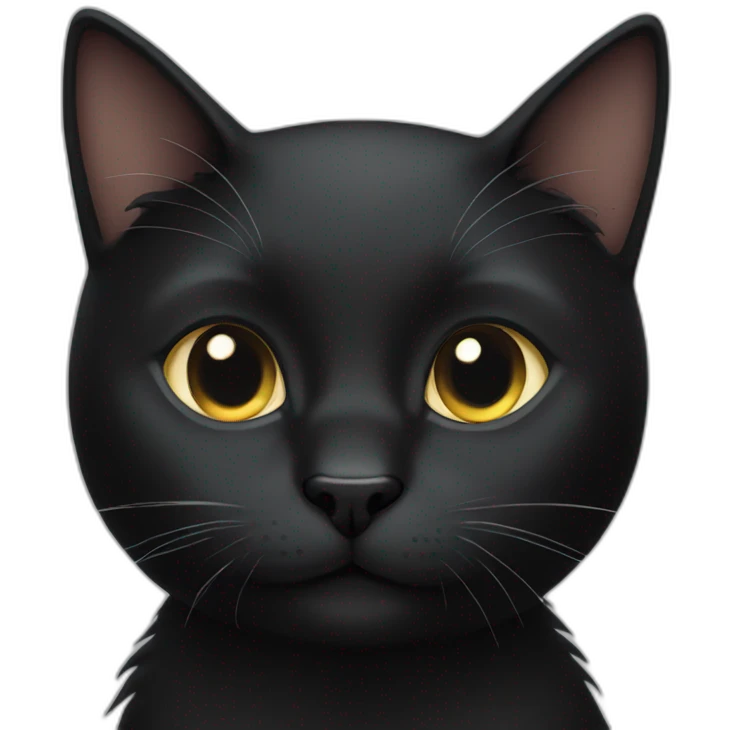 black cat emoji