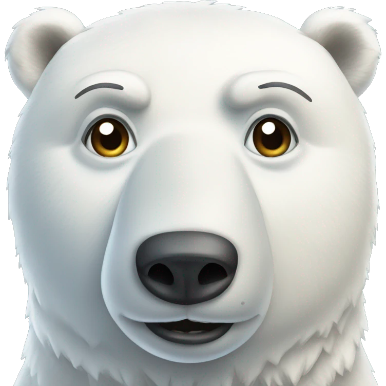 polar bear emoji