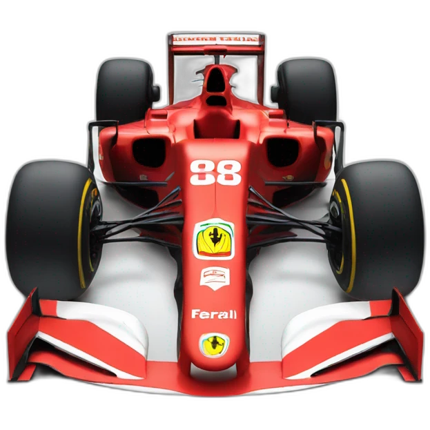 Ferrari f1 car emoji