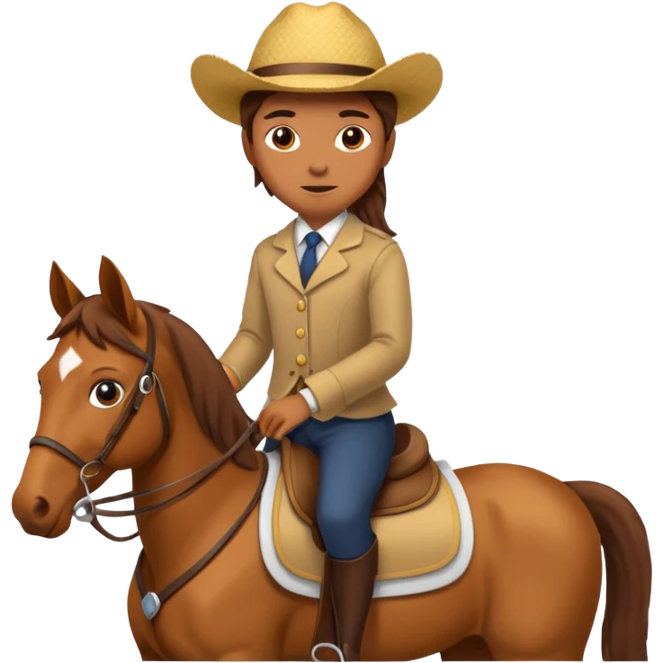 Person on a horse  emoji