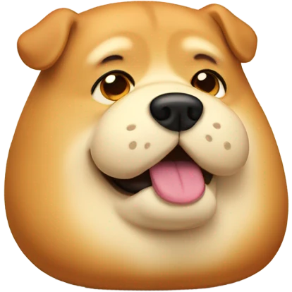 fat dog bread emoji
