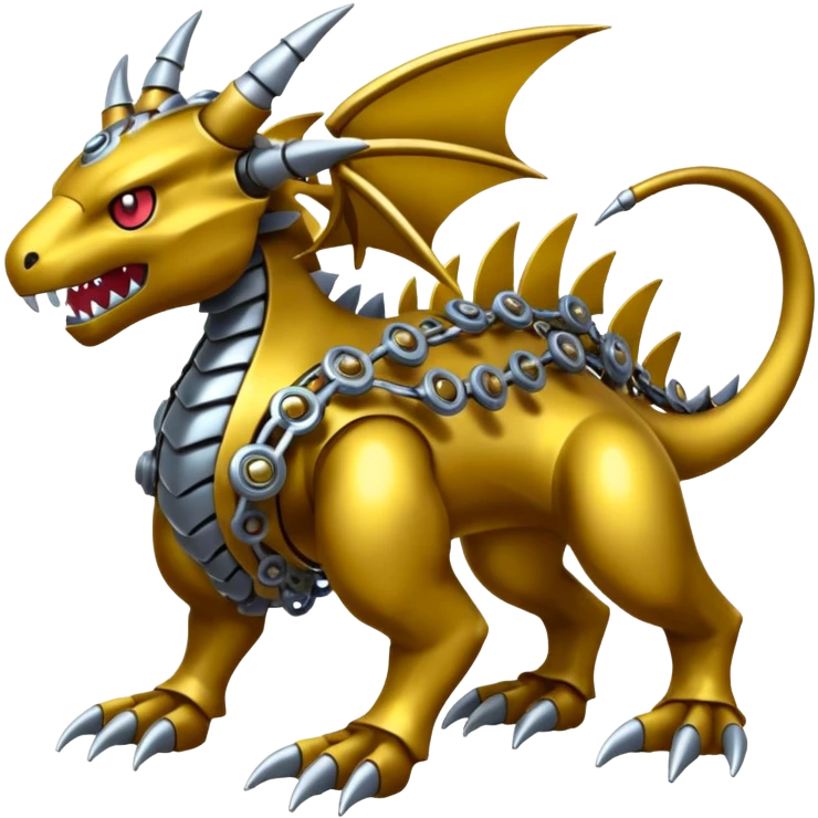 Mechanical Wickerbeast-Fakémon-Pokémon-creature-fusion (full body) emoji
