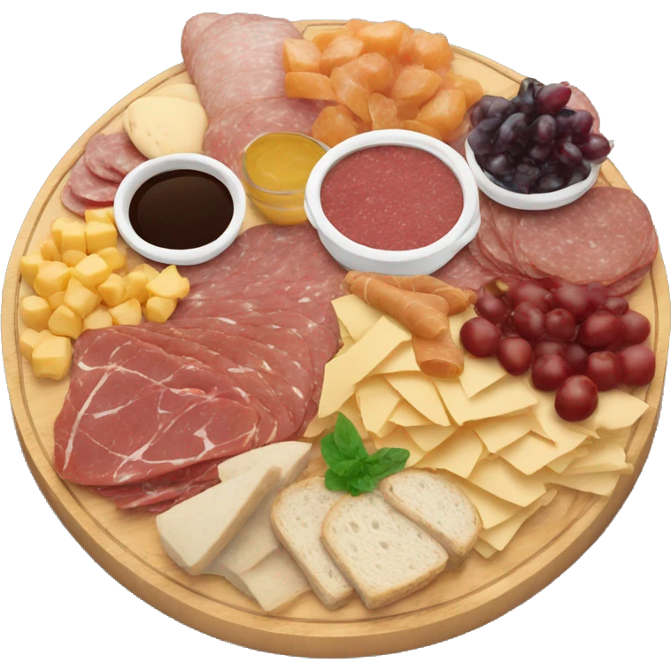 Charcuterie board emoji