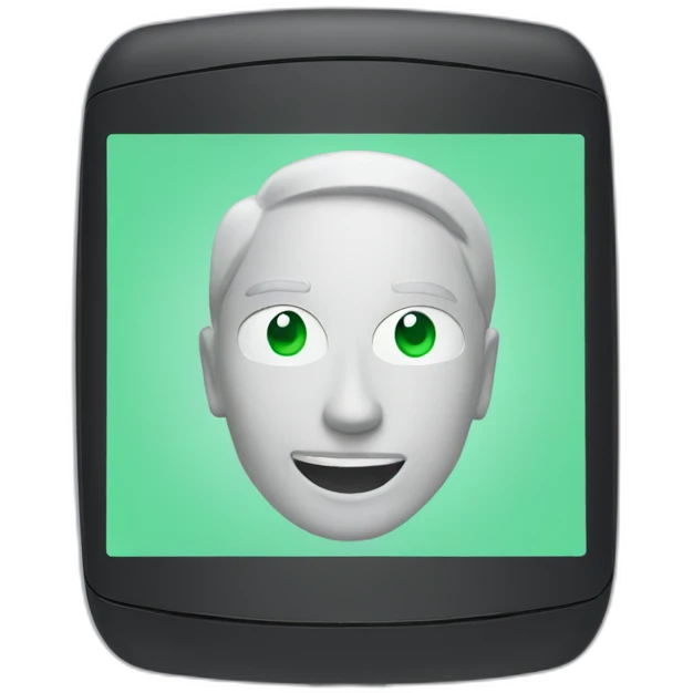 contactless screen emoji