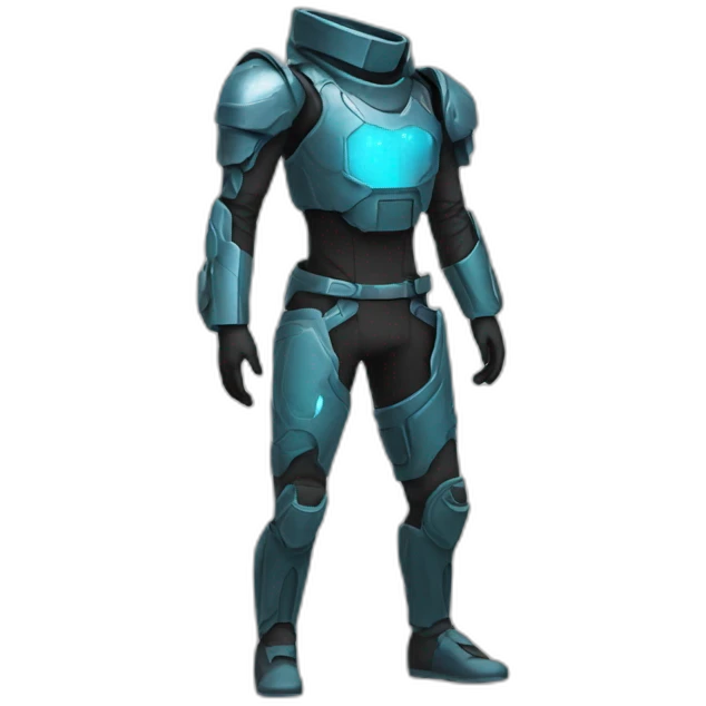 futuristic Galactic Vanguard armored Pants emoji