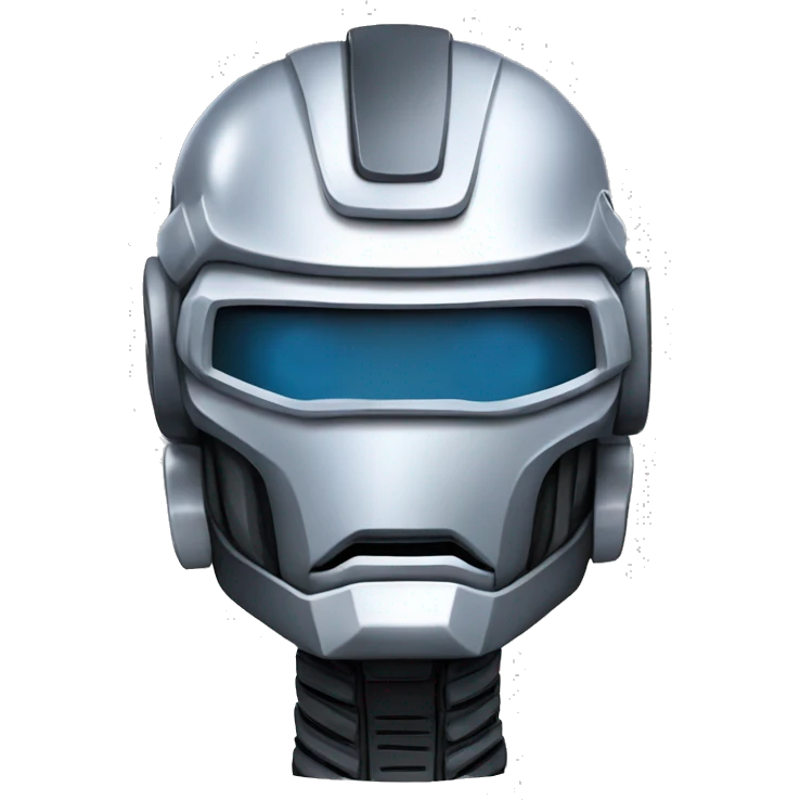 Un roboit estilo Robocop emoji