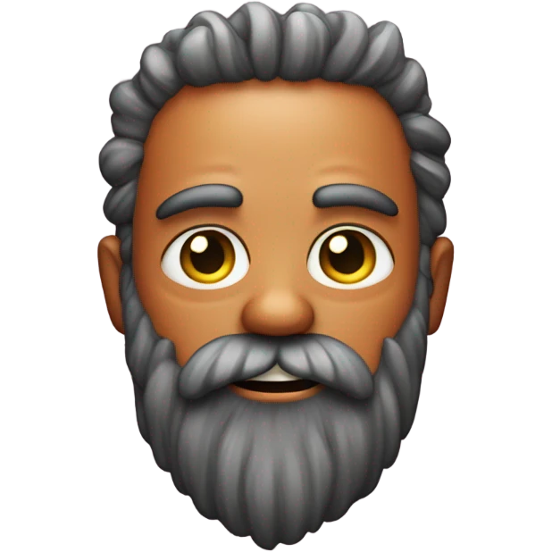 alien with beard emoji