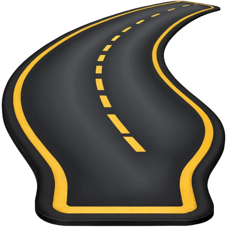 side view road emoji