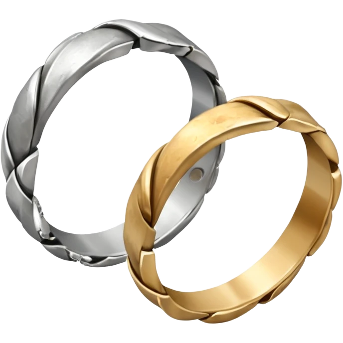 2 smashed wedding ring emoji