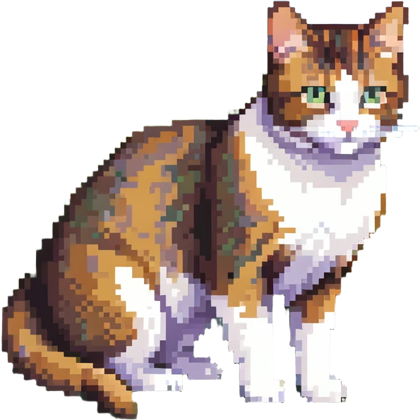 cat on an alpine meadow with Swiss mountains in the background emoji