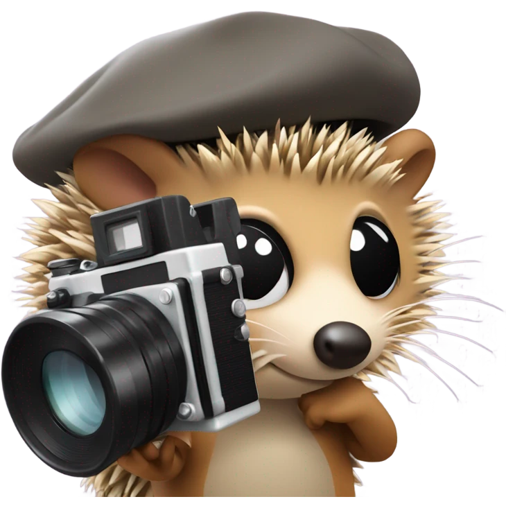 hedgehog the movie director with camera emoji