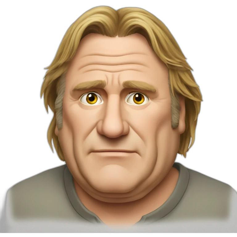 Gères Depardieu qui joui emoji