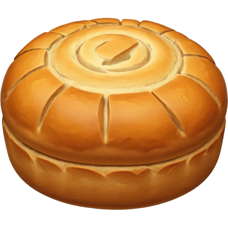 round loaf of bread emoji