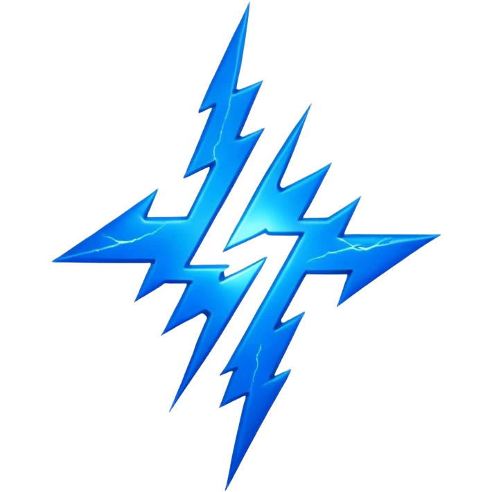 zeus's lightning emoji