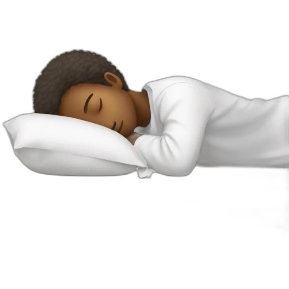 Student sleeping on table emoji