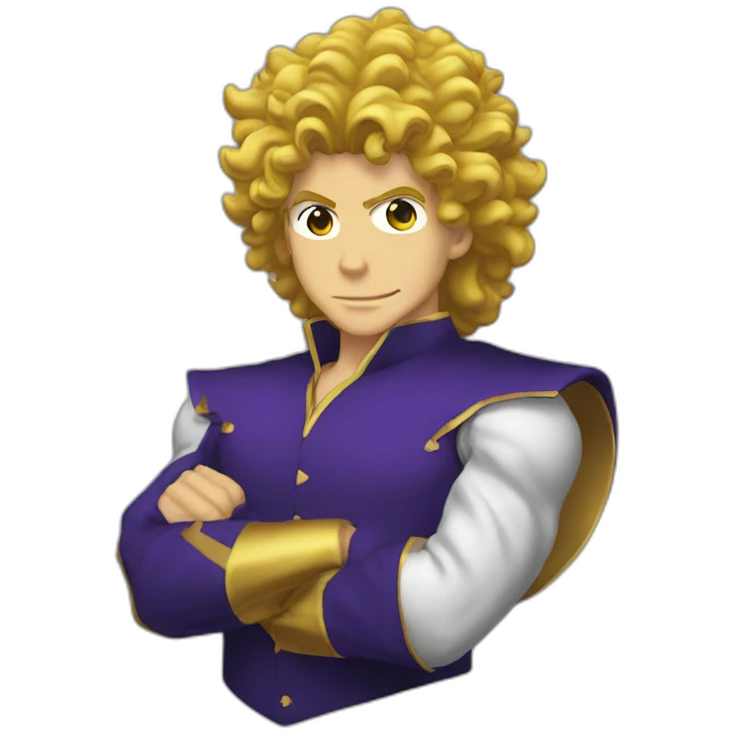Dio and The World emoji