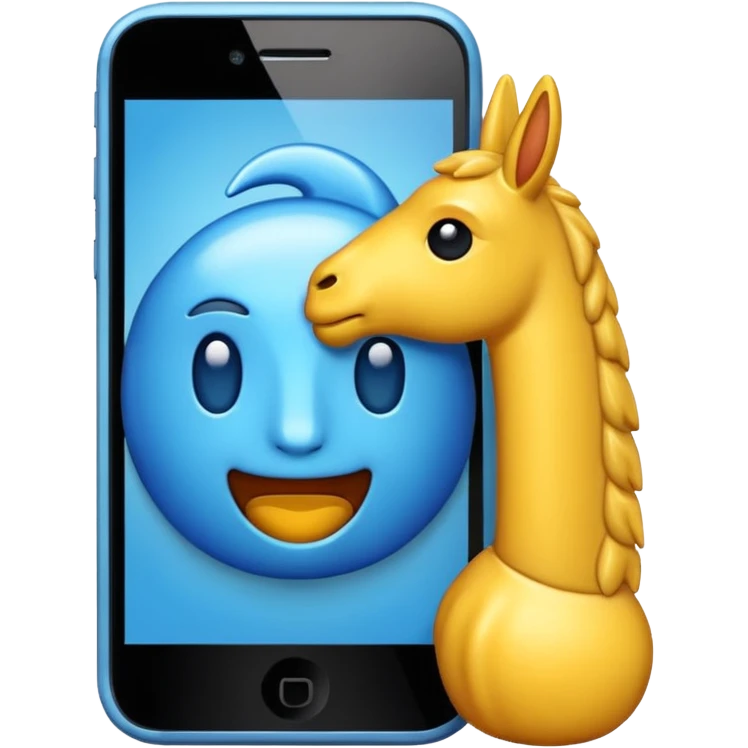 creame un emiji de llamada en celular emoji