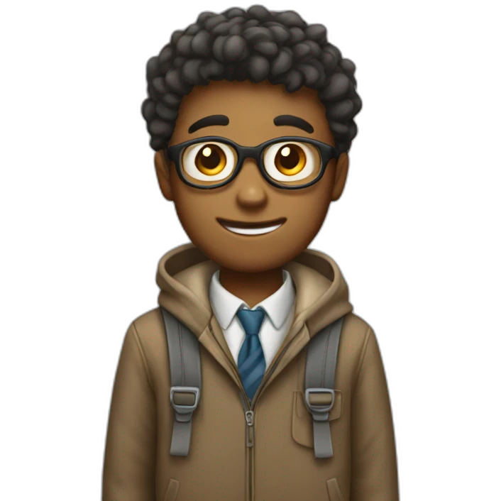 school boy animal emoji