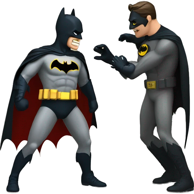 Batman slapping robin emoji