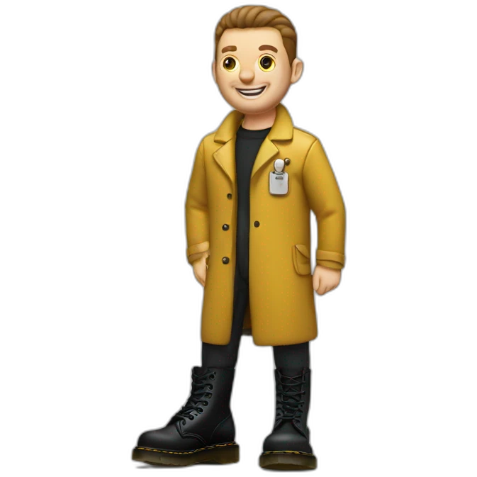dr.martens black emoji