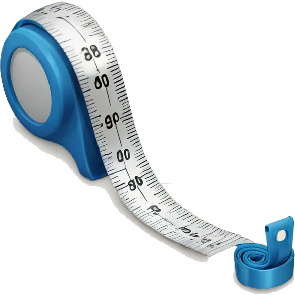 measuring tape drawing emoji