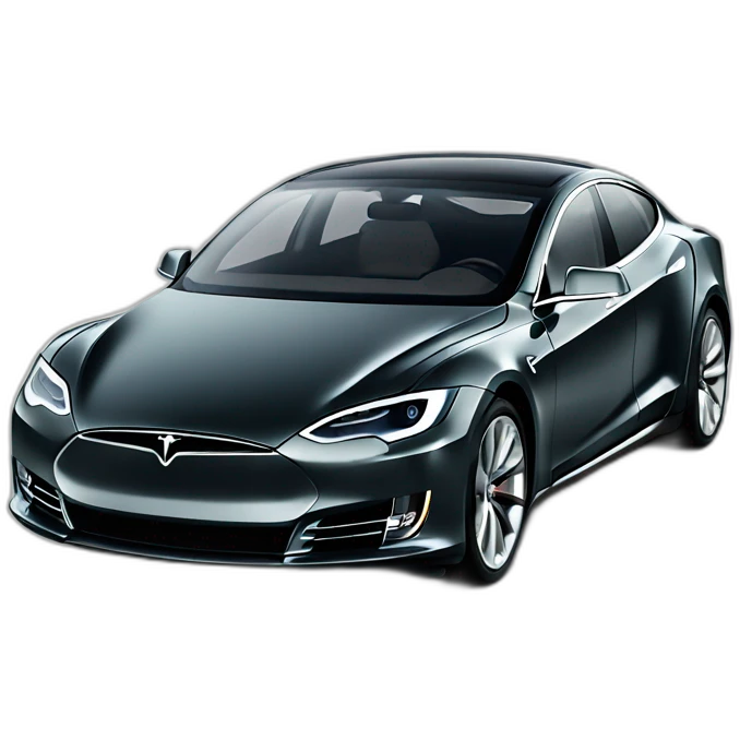 Tesla model s emoji
