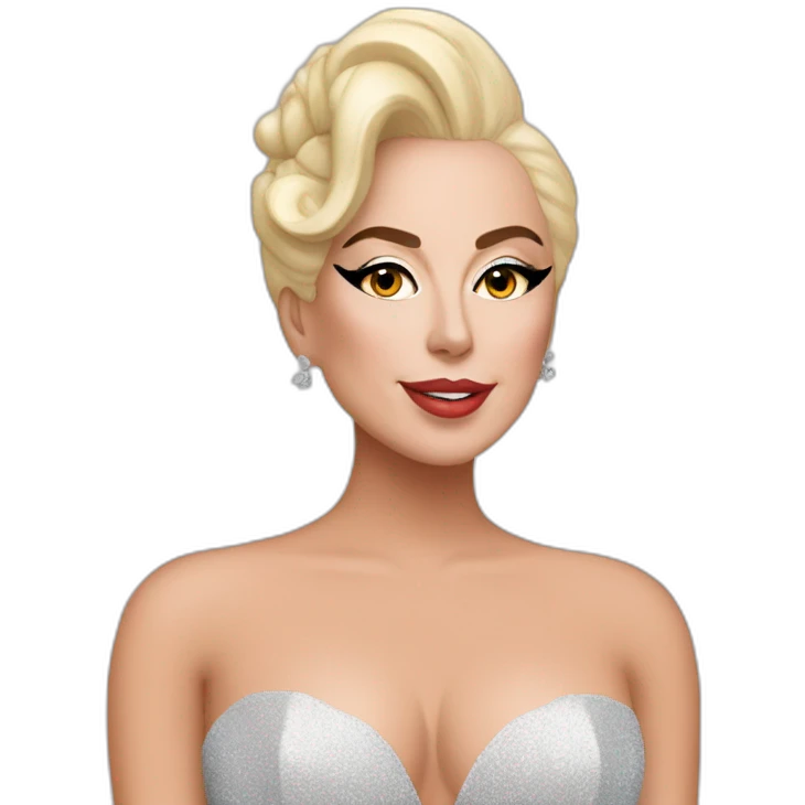 Lady Gaga Oscars 2019 emoji