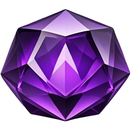 Black crystal  dark purple emoji