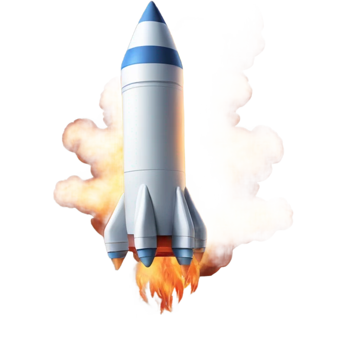 Rocket ship exploding  emoji