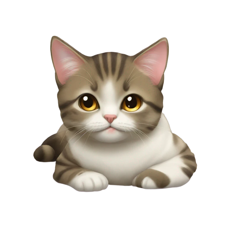 Милая кошечка плачет  emoji