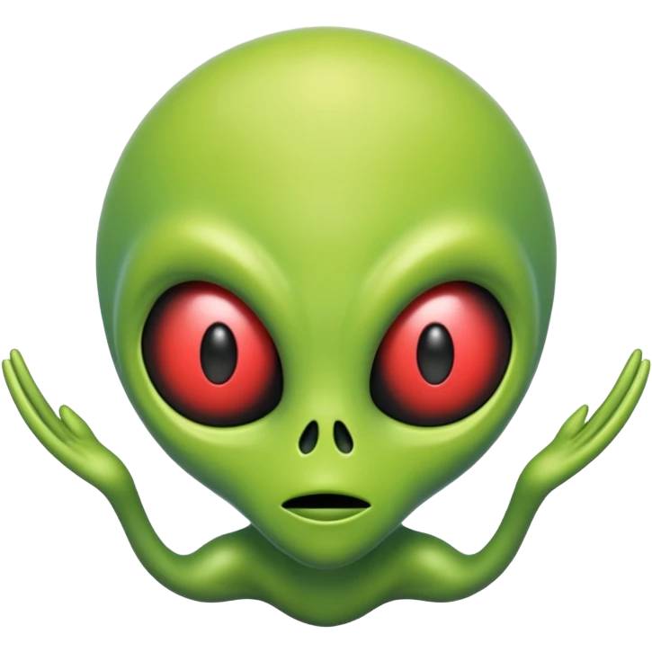Acid blooded Alien emoji