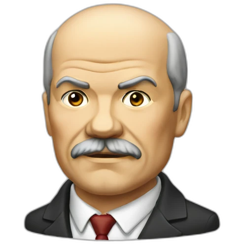 Lenin three quarters shot emoji