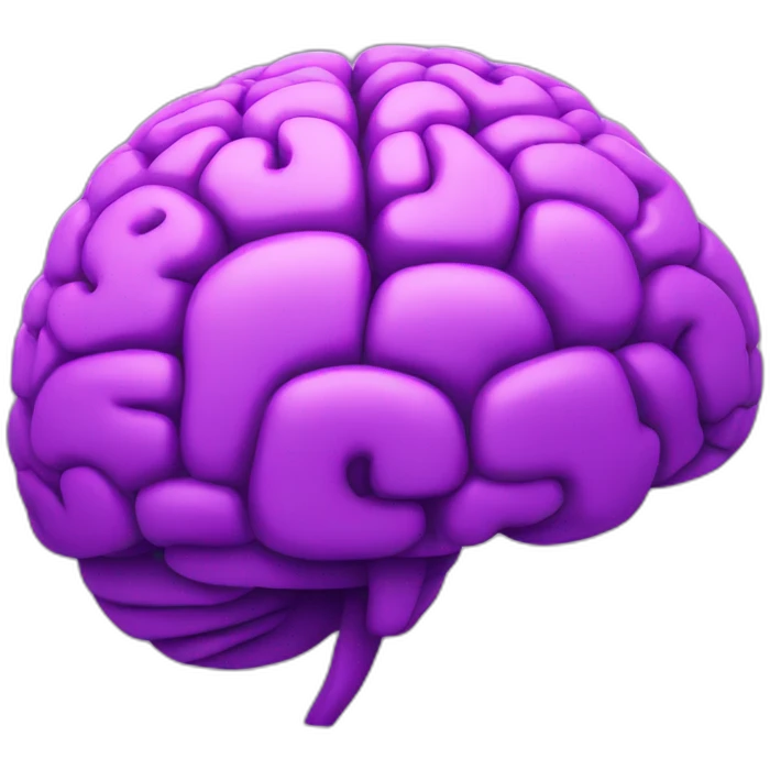 purple ai brain emoji