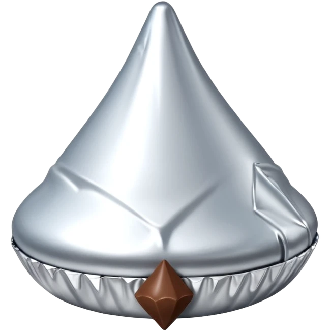 Kiss chocolate Hersheys  emoji