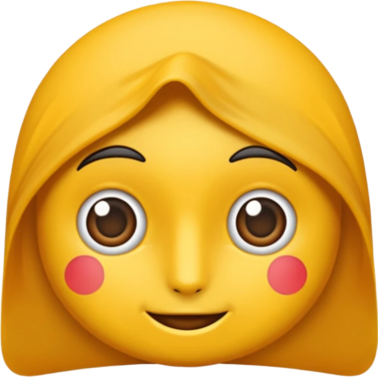 هلال ماه که پاپیون دارد emoji