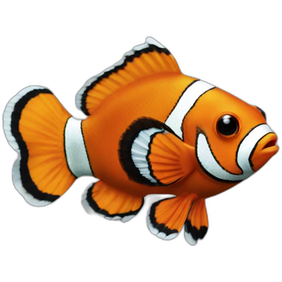 Clown fish emoji