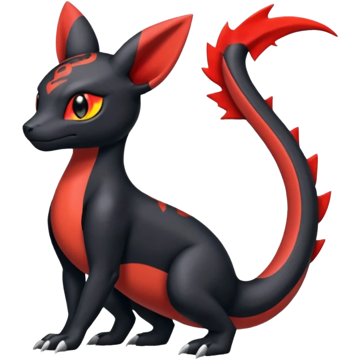 Umbreon-Salandit-Charmeleon-Guilmon-fusion emoji