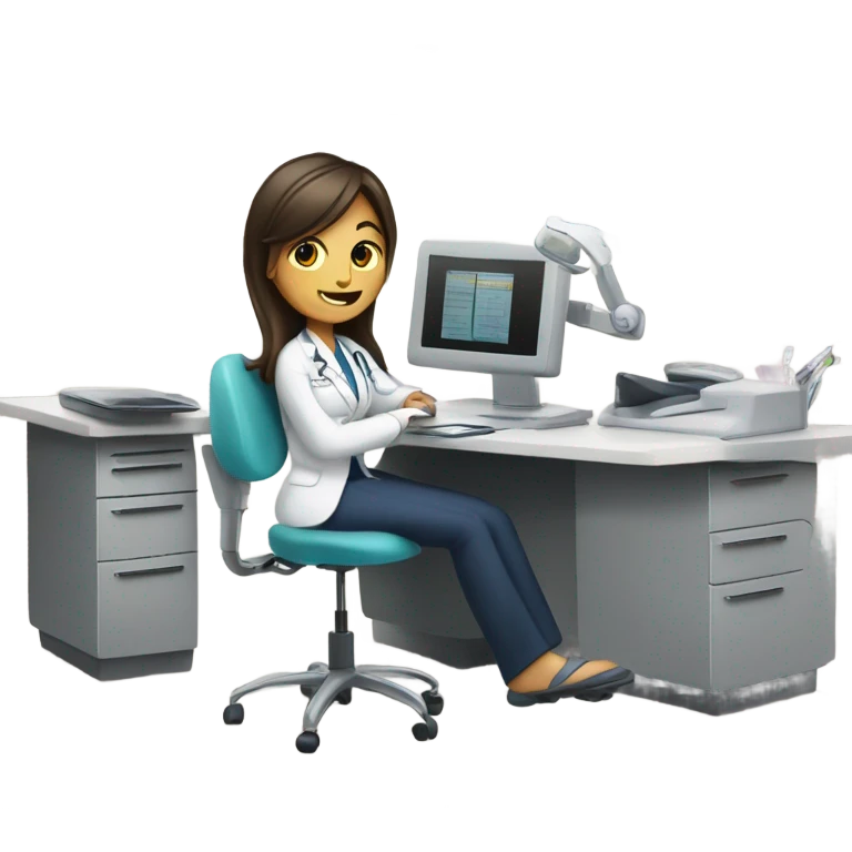 Dental receptionist  emoji