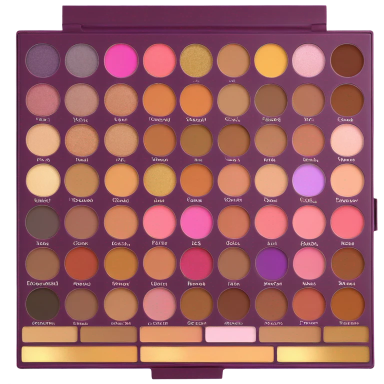 eyeshadow makeup palette emoji
