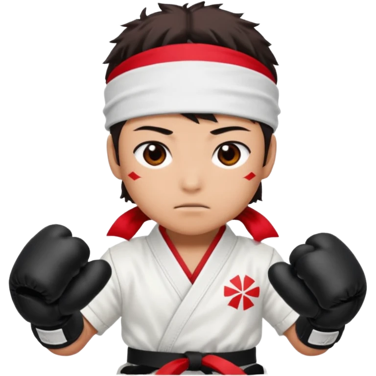 Ryu from street fighter  emoji