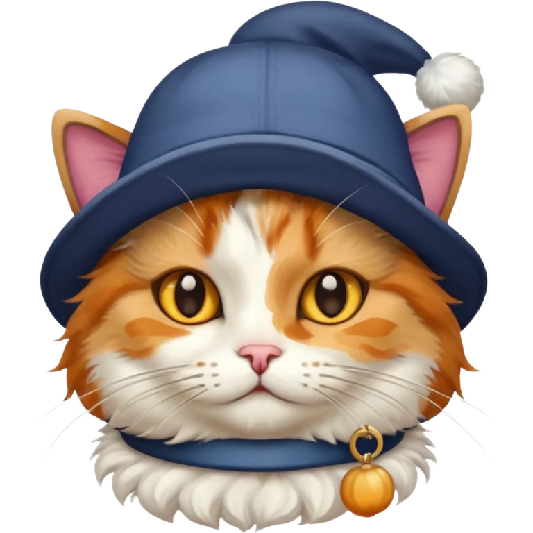 cat wearing a hat emoji