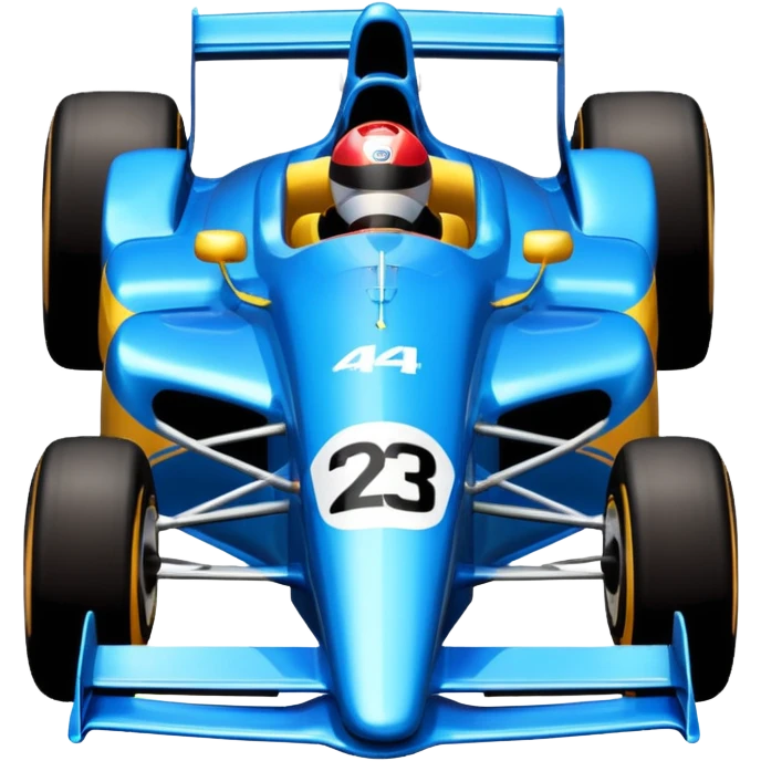 Indy car emoji