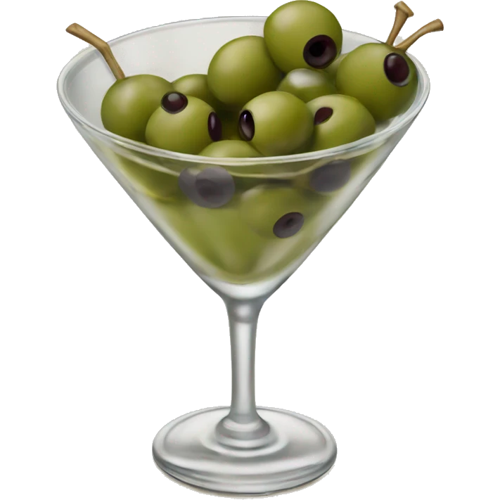 Martini with olives emoji