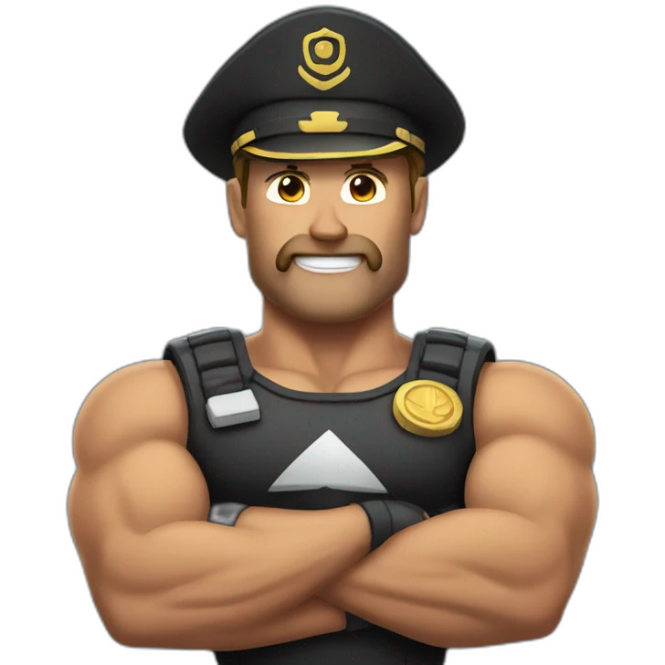 captain muscle emoji